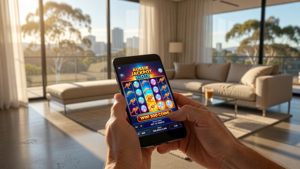 Playing Games on Your Phone - casino apps australia